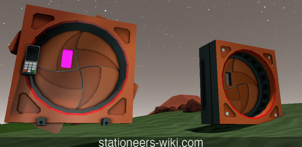 The same two ports from the other side